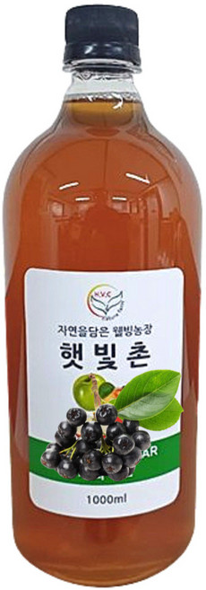 햇빛촌 자연발효 음용 수제 아로니아식초, 1개, 500ml