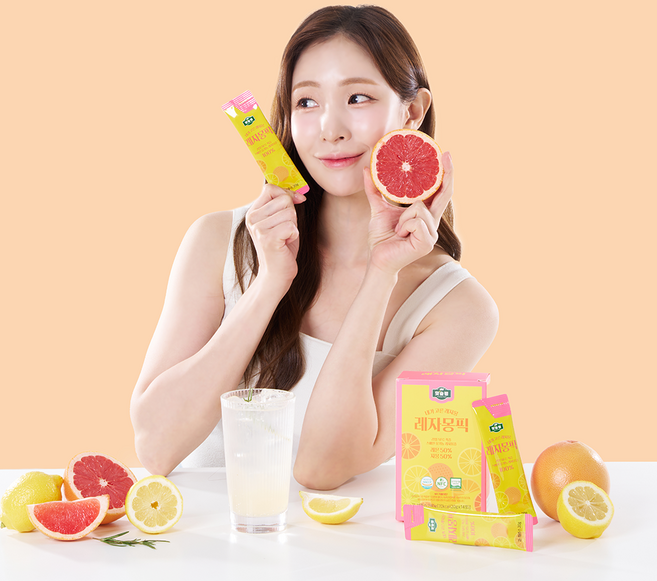 [맛슐랭] 내가 고른 레자몽 레자몽픽 NFC유기농 레몬 자몽 100% 착즙 스페인유기농, 1박스, 280g