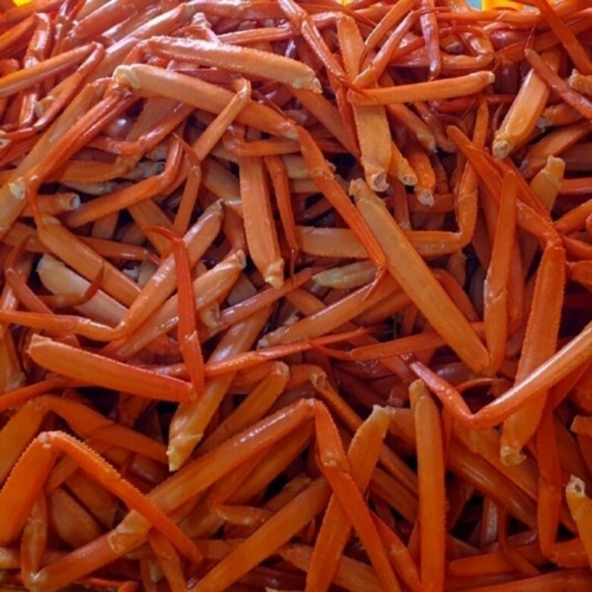 구룡포 활 자숙 홍게다리 다리살 원물 2kg 자숙후 1kg 110-120개, 1개