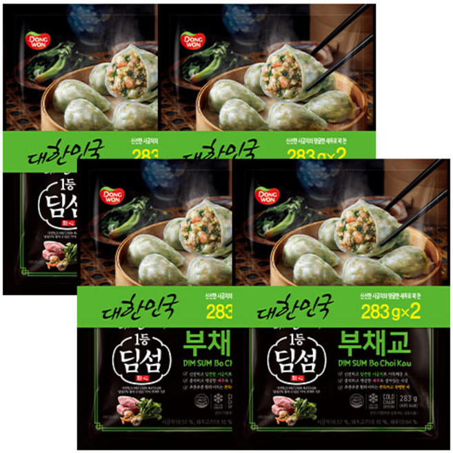 동원 딤섬 부채교 283g x 8봉, 8개, 8개