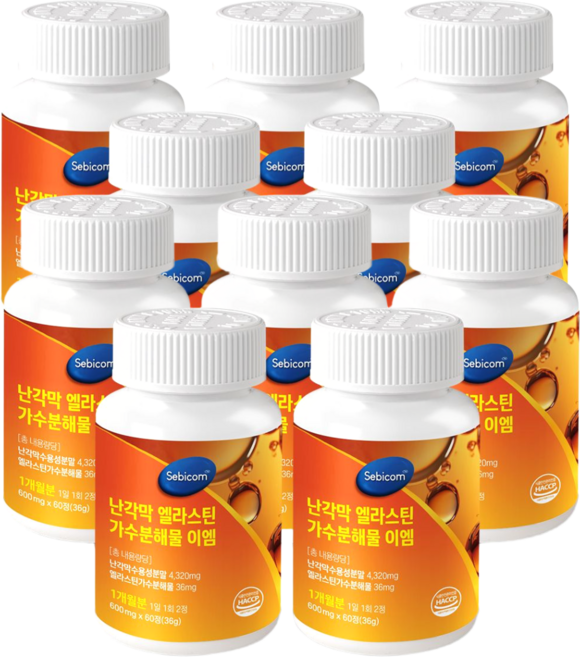 난각막 가수분해물 종근당사은품증정 em 콘드로이친, 10개, 60정