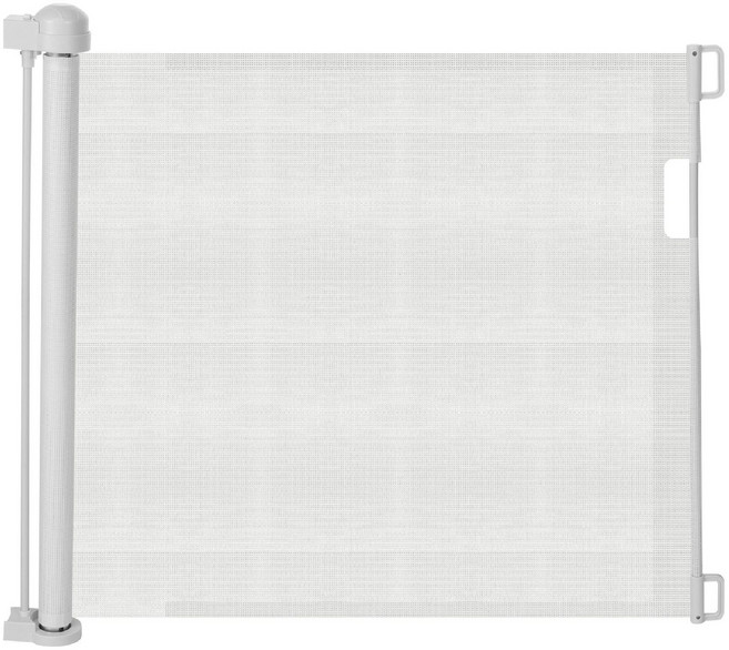 寵物伸縮安全門欄，免打孔，寬度71-150公分，可安裝門內外, 1套