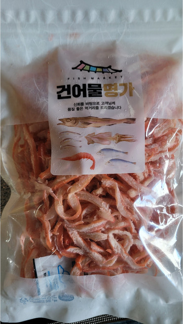홍진미채 300g 국내가공 페루산, 1개