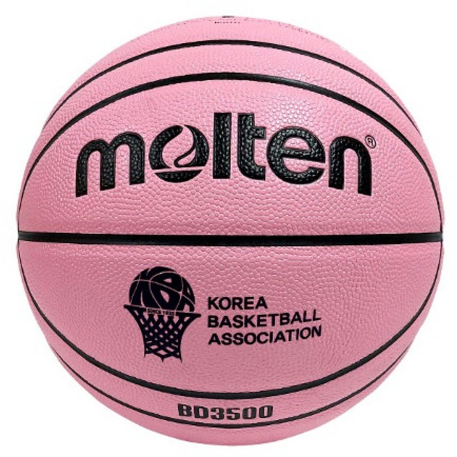 몰텐 농구공 핑크, B5D3500-P-2-KBA, 1개