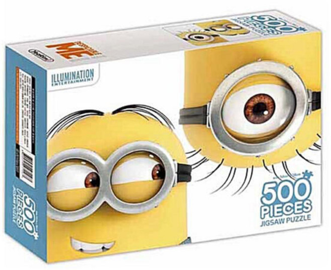 아트박스/예림당 직소퍼즐 슈퍼배드 미니언즈 눈치작전 500피스, 1개, 혼합색상