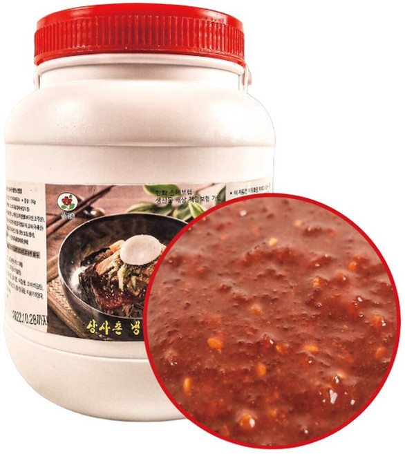 명가식품 냉면비빔장 3k 술안주 즉석탕 해장국, 1개, 3kg