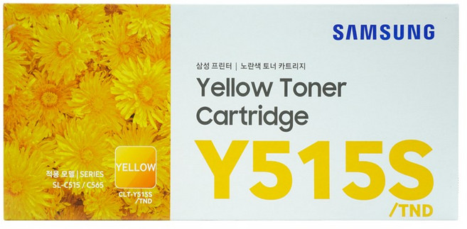 삼성 CLT-K515S 정품토너, CLT-Y515S 노랑/정품, 1개