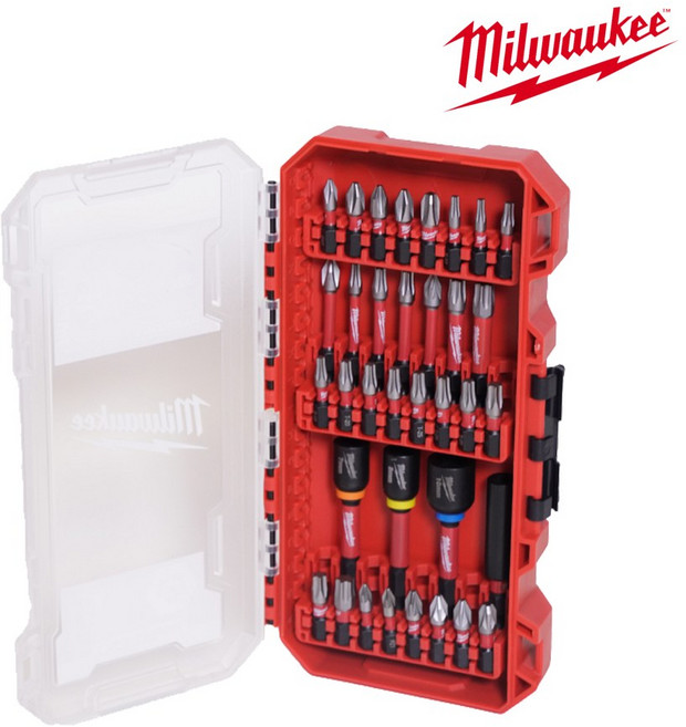 밀워키 4932492003KR SHOCKWAVE 드라이버 비트 세트 35pcs 팩아웃 호환, 밀워키 4932492003KR SHOCKWAVE 드라이, 1개