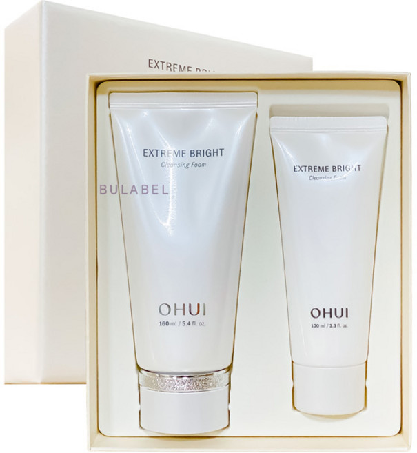 오휘 익스트림 브라이트 클렌징 폼 기획세트 (160ml + 100ml), 1세트