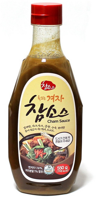 참 겨자 참소스, 550g, 1개
