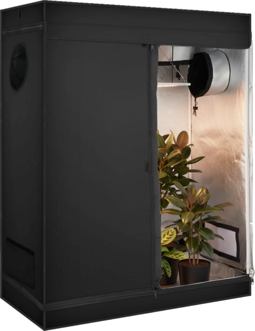 그로우 텐트 온실 암막 비닐하우스 재배 텐트, 120x60x150