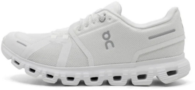 온러닝 클라우드 6 런닝화 운동화 경랑 마라톤 신발 블랙 화이트 (증정품 수납백), CLOUD6 WHITE, 240