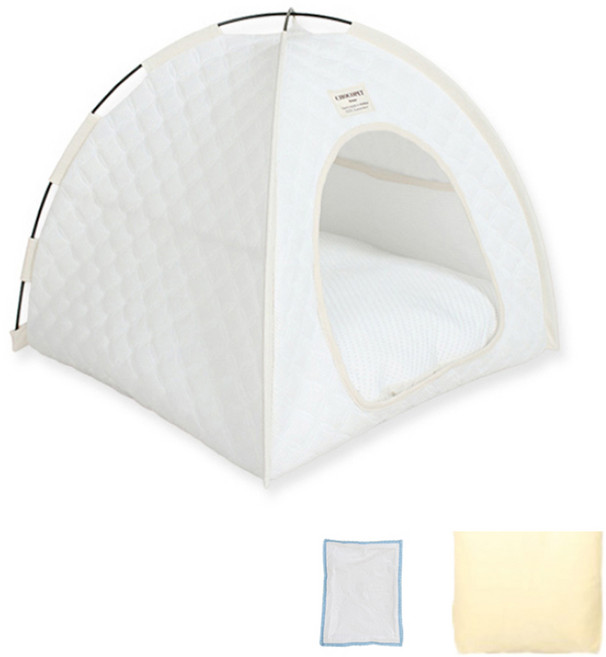 초코펫하우스 강아지집 아이스쿨링 시원한 얼음의집 (소형 / 일반형 / 프리미엄형), 화이트, 1개