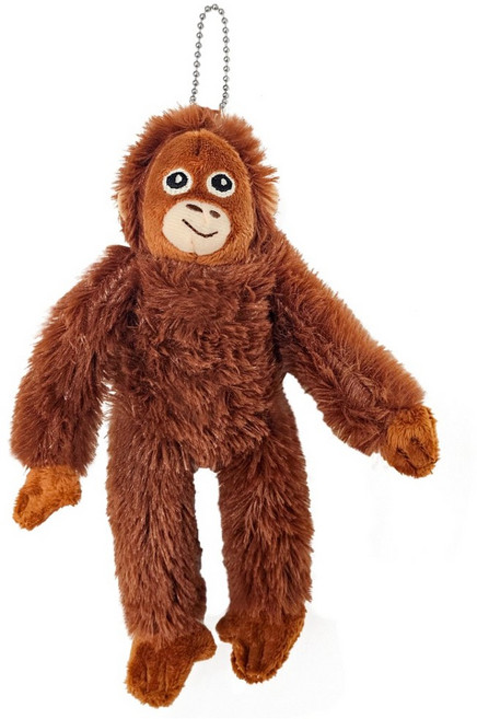 구쯔야 봉제 키링 인형 키홀더 열쇠고리 가방 장식 자동차키홀더 귀여운 이름표 캐릭터, 34. 브라운-오랑이, 1개