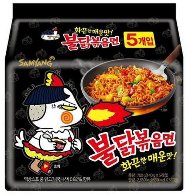 삼양 불닭볶음면 140g x 20개 멀티 봉지라면