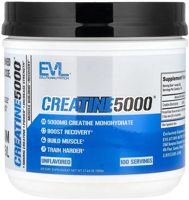 이블루션 뉴트리션 EVLution Nutrition Creatine5000® 무맛 500g17.64oz141456원산지:기타, 500g, 1개 - 쿠팡