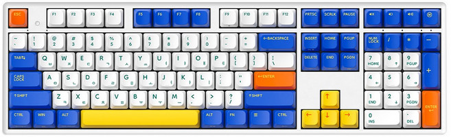 한성컴퓨터 동그리 8K 유무선 풀배열 키보드, 토이블럭 35g, GK898B PRO, 무접점