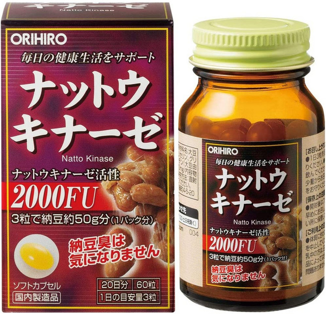 오리히로 나토키나제 60정, 1개