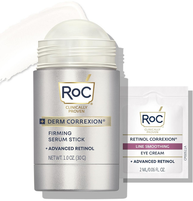 RoC Derm Correxion Advanced Retinol Firming Serum Stick with Antioxidants 1.0 oz, 1개, 30g
