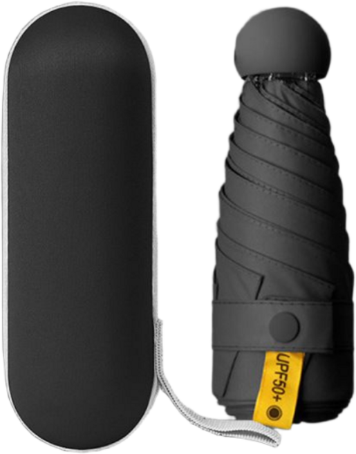 자외선차단 초경량 5단 접이식 미니 우산 양산 겸용 + 커버포함