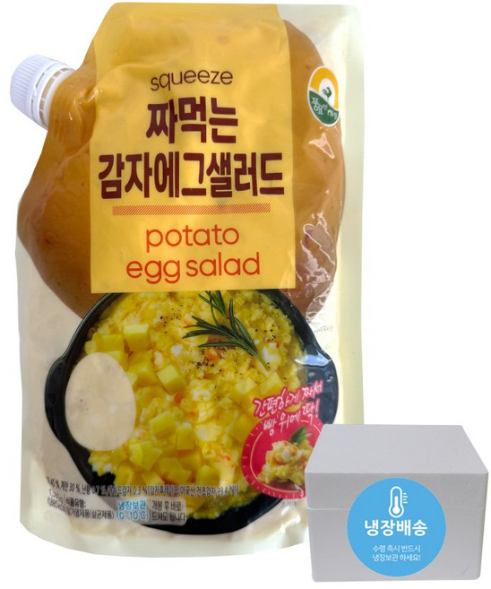 코스트코 풍요한아침 짜먹는 감자 에그샐러드, 1개, 1.3kg