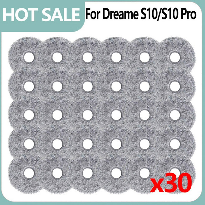 Dreame x30 x40 L10s Ultra L10 Ultra L10s Pro Ultra Heat X30 Ultra X30 Pro S10 Pro Ultra용 걸레 Xiaomi x, 16)30pcs.1