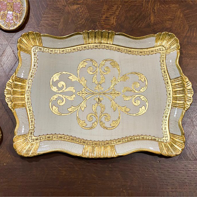 세자티니 피오렌티노 골드 쟁반, 1개