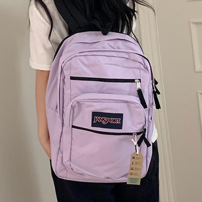 [100%정품] 잔스포츠 남녀공용 백팩 빅 스튜던트 책가방 학생 여행용 학교 가방 JS0A47JK