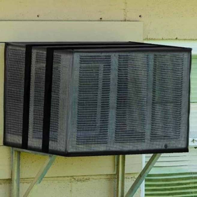 실외기 덮개 에어컨 실외기 가림막 보호 커버 방수 53x38x40cm