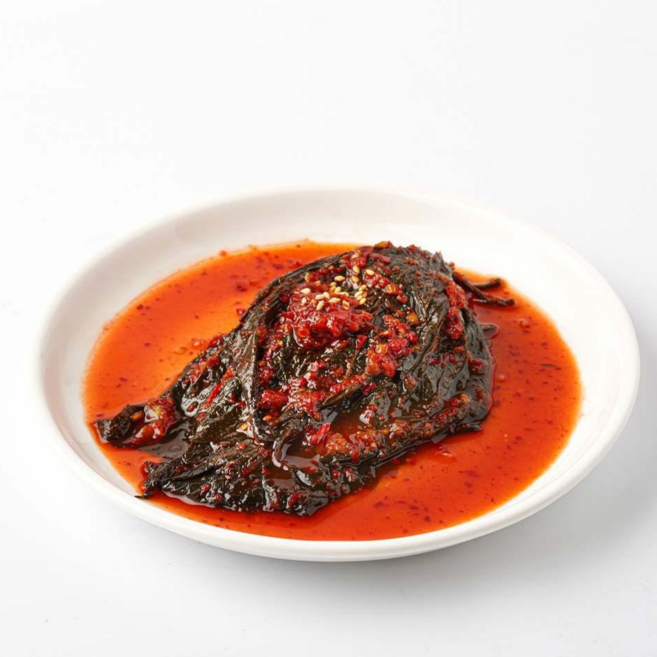 도시곳간 매콤한 양념깻잎, 2개, 500g