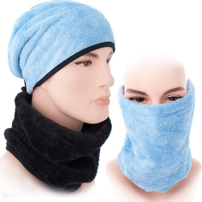 휴키 [휴키] 극세사 넥워머 MC8030, 레드, 1개