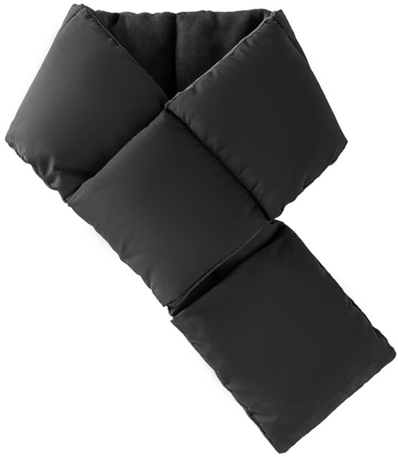 패딩 목도리 머플러 겨울 방한 보온 머플러 남녀공용 생활방수 경량 패딩 양면 목도리 부드러운 안감 워머