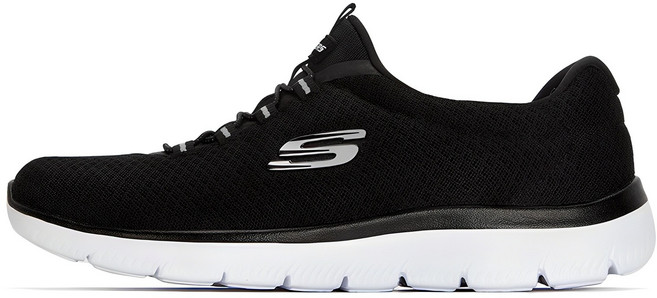 스케쳐스 여성 메모리 폼 경량 캐주얼 운동화 12980-BKW