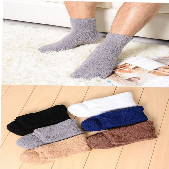 수면양말 기본형 따뜻한 남성용 여성양말 무지 베이직