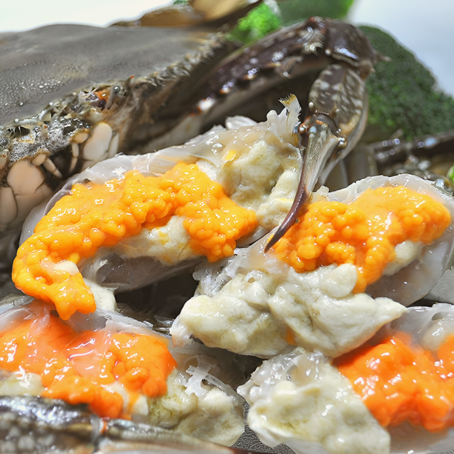 [빅피쉬마켓] 2026년 생물 봄 암꽃게 제철 활꽃게, 1박스, 활 암꽃게 1kg (5-6미)