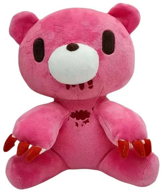 25cm 우울한 곰 플러시 장난감 피에 굶주린 핑크 귀여운 테디 어린이를위한 동물 베개 생일 크리스마스 선물, Gloomy Bear, 1개