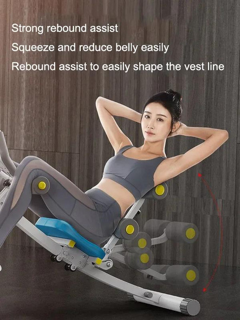 복부 피트니스 장비 운동 바디 조각 홈 크런치 배 뷰티 허리 기계, 02 Package 2, 1개