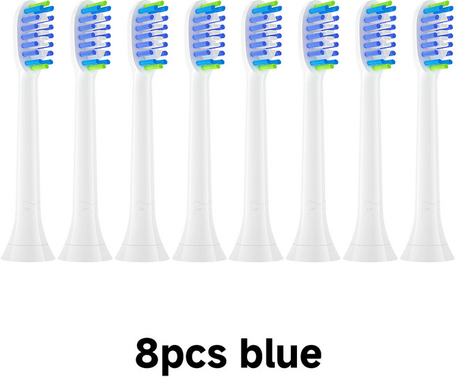 필립스 소닉케어 다이아몬드클린 HX3/HX6/HX9 시리즈 전동 칫솔 헤드 HX6064와 호환되는 교체용용 칫솔모, [04] 노란색