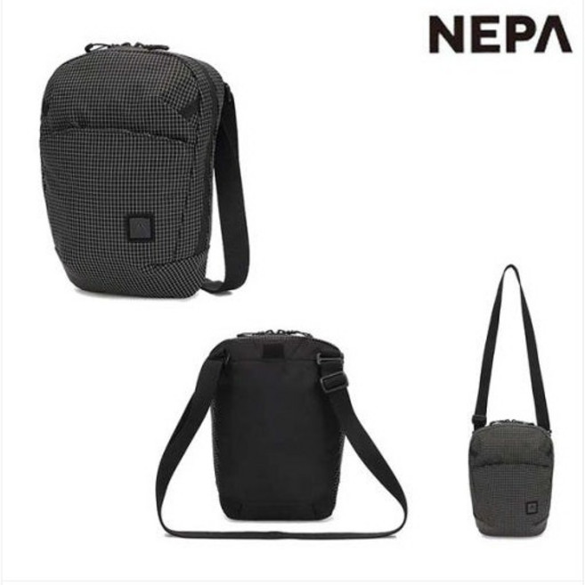 네파 공용 등산 캠핑 트레킹 가방 슬링백 패스파인더 2WAY 스팩트라 크로스백_GN, 블랙(C01)