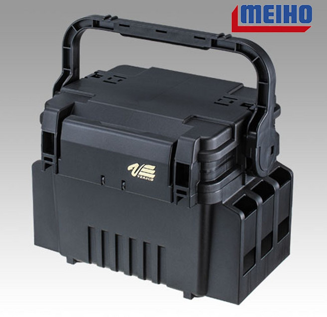 메이호 VS-7055N 런건 시스템 태클박스, 그린투톤