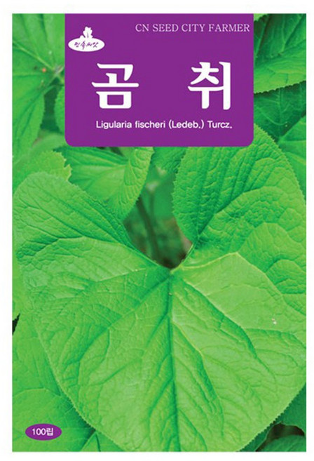 곰취씨앗 곰취씨 100립, 5개