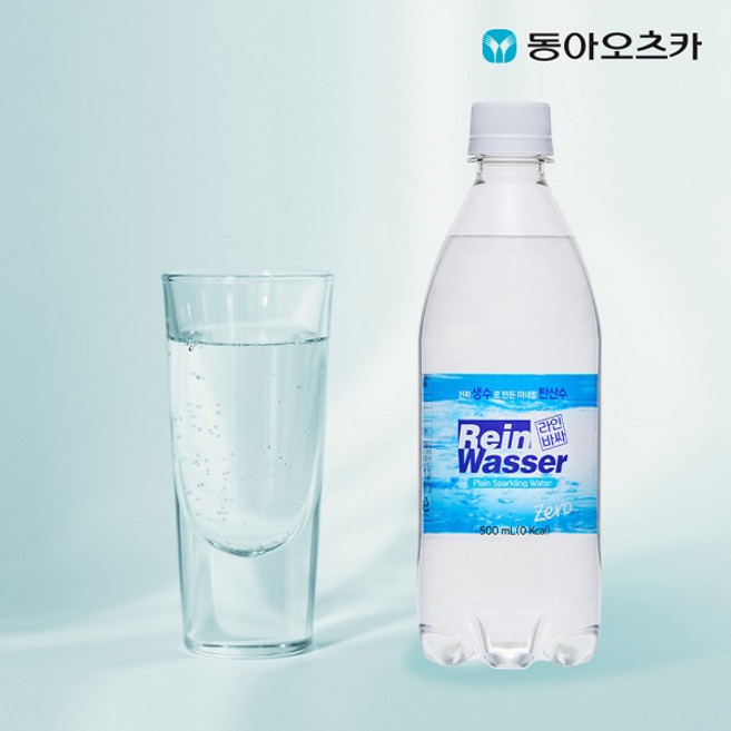 라인바싸 탄산수 플레인 페트 20입/1박스, 500ml, 20개