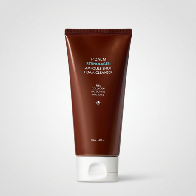 피캄 레티놀라겐 앰플샷 폼클렌저 120ml, 1개