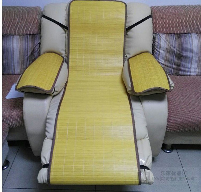 리클라이너 1인 소파 대나무 매트 여름 커버 휴식 안락 시원한 의자, F. 50x170cm(팔걸이 포함), 다른