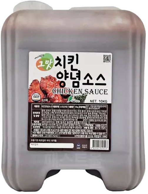 이슬나라 일반맛 치킨양념소스 10kg, 1개