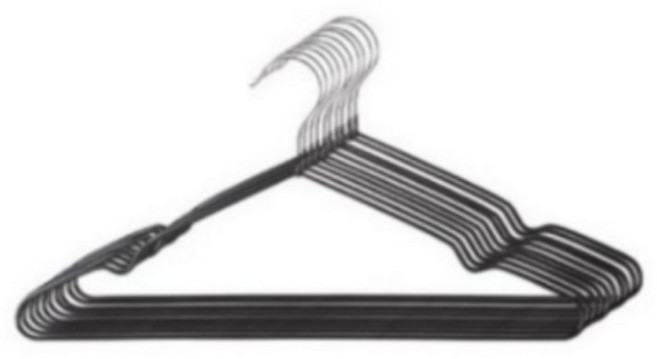 영스타 논슬립 PVC 코팅옷걸이, 블랙 색상, 40개