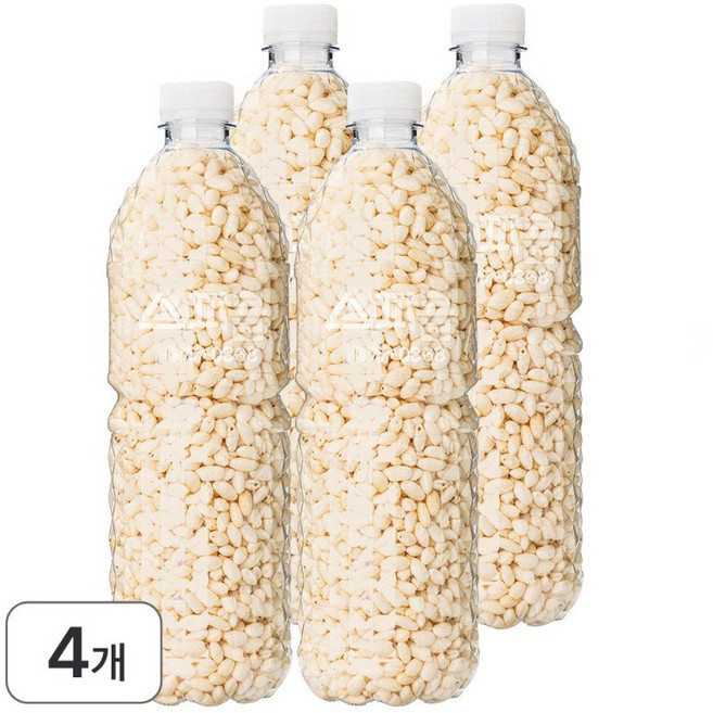 스파클 우리뻥 쌀튀밥 건강간식, 4개, 60g