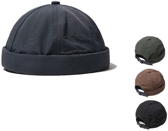 온브레이크 와치캡 숏 비니 캡 없는 폴리 여름 남자 여자 모자