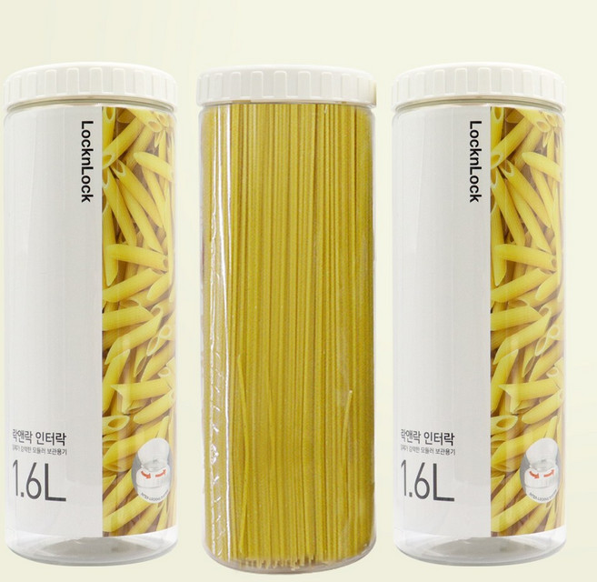 락앤락 인터락 1.6L 냉장고 도어포켓 정리 보관용기, 3개, 1세트