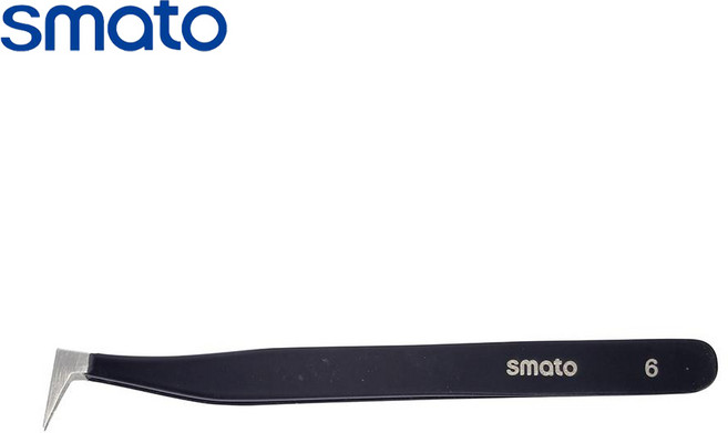 스마토 정밀핀셋 일반형 다용도 112-9214 핀셋 6 (120MM), ESD 6 (120MM), 1개